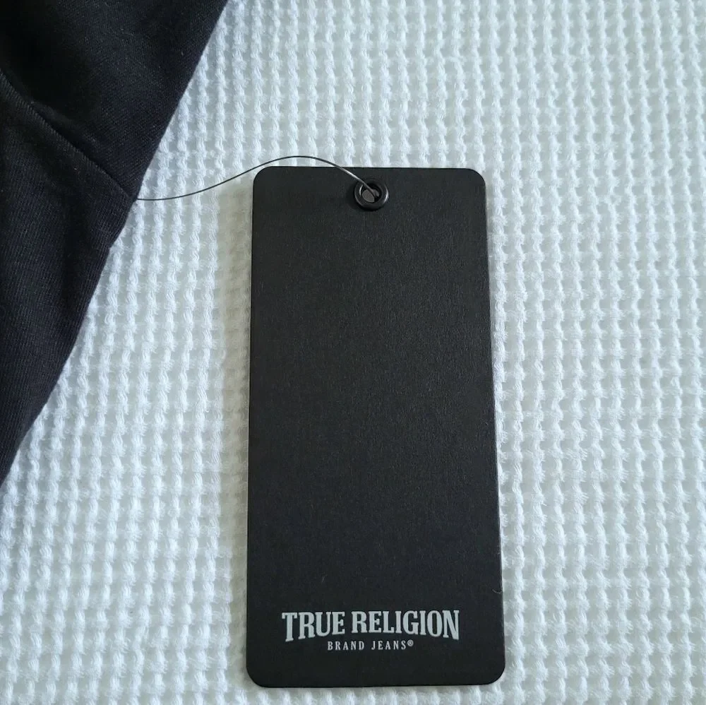 True Religion🙏 Black🖤 Graphic Logo Tee👕 - NWT